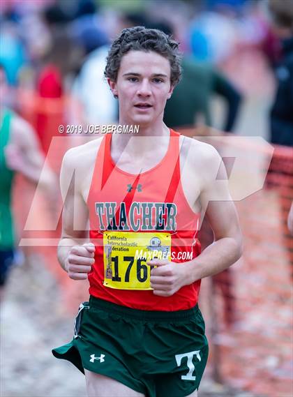 Thumbnail 1 in CIF State Cross Country Championships (Boys D5 Race) photogallery.