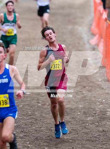 Thumbnail 1 in CIF State Cross Country Championships (Boys D5 Race) photogallery.