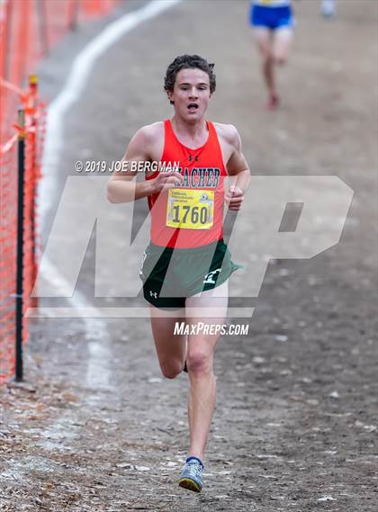 Thumbnail 2 in CIF State Cross Country Championships (Boys D5 Race) photogallery.