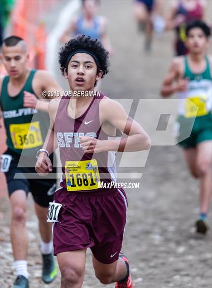 Thumbnail 2 in CIF State Cross Country Championships (Boys D5 Race) photogallery.