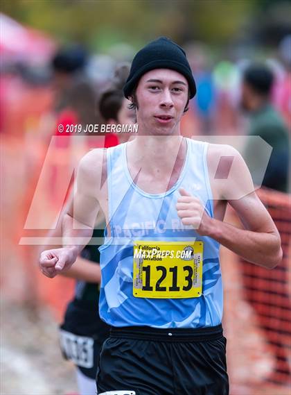 Thumbnail 2 in CIF State Cross Country Championships (Boys D5 Race) photogallery.