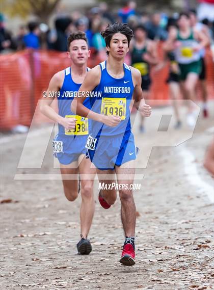 Thumbnail 1 in CIF State Cross Country Championships (Boys D5 Race) photogallery.