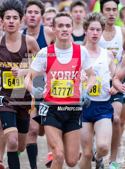 Thumbnail 3 in CIF State Cross Country Championships (Boys D5 Race) photogallery.