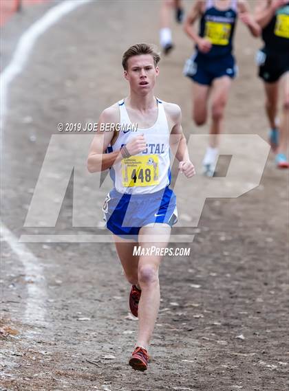 Thumbnail 2 in CIF State Cross Country Championships (Boys D5 Race) photogallery.
