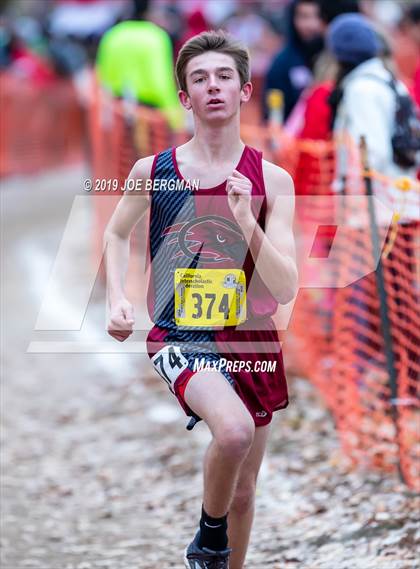 Thumbnail 3 in CIF State Cross Country Championships (Boys D5 Race) photogallery.