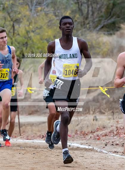 Thumbnail 2 in CIF State Cross Country Championships (Boys D5 Race) photogallery.
