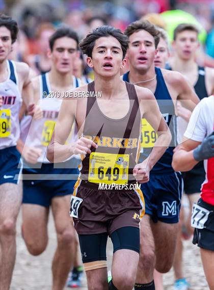 Thumbnail 1 in CIF State Cross Country Championships (Boys D5 Race) photogallery.
