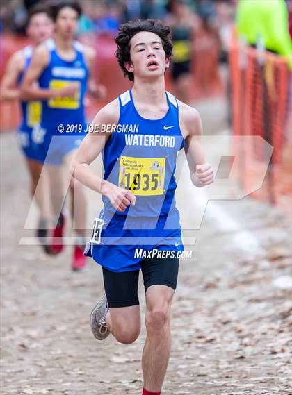 Thumbnail 3 in CIF State Cross Country Championships (Boys D5 Race) photogallery.