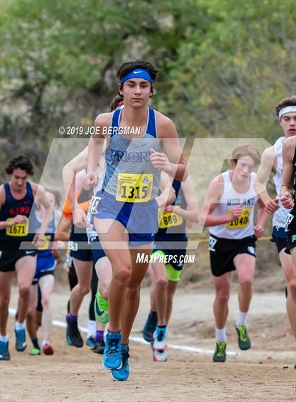 Thumbnail 2 in CIF State Cross Country Championships (Boys D5 Race) photogallery.