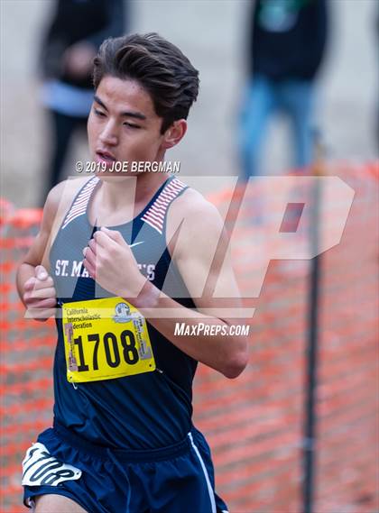 Thumbnail 2 in CIF State Cross Country Championships (Boys D5 Race) photogallery.