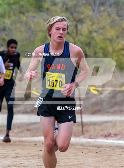 Thumbnail 3 in CIF State Cross Country Championships (Boys D5 Race) photogallery.