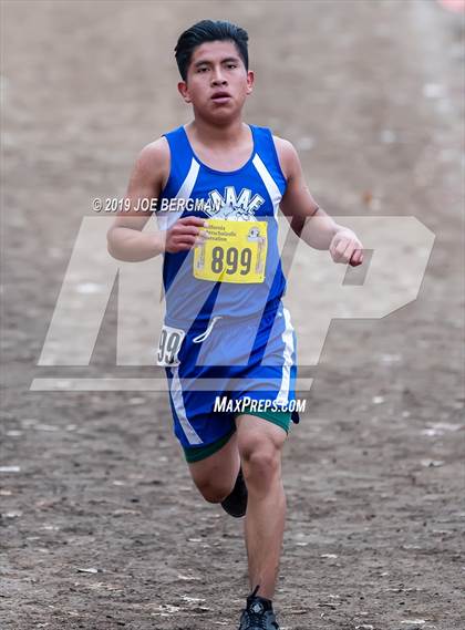Thumbnail 1 in CIF State Cross Country Championships (Boys D5 Race) photogallery.
