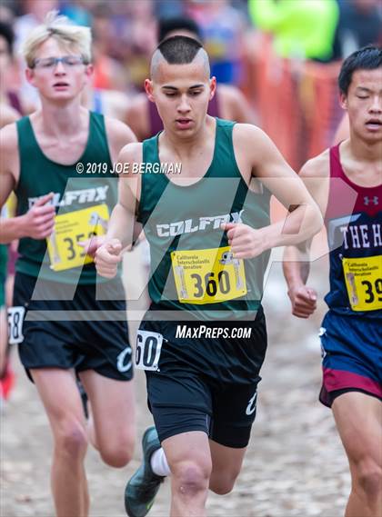 Thumbnail 2 in CIF State Cross Country Championships (Boys D5 Race) photogallery.