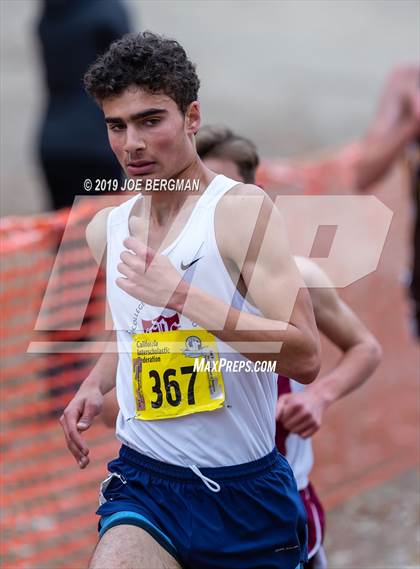 Thumbnail 2 in CIF State Cross Country Championships (Boys D5 Race) photogallery.