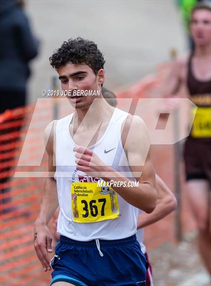 Thumbnail 1 in CIF State Cross Country Championships (Boys D5 Race) photogallery.