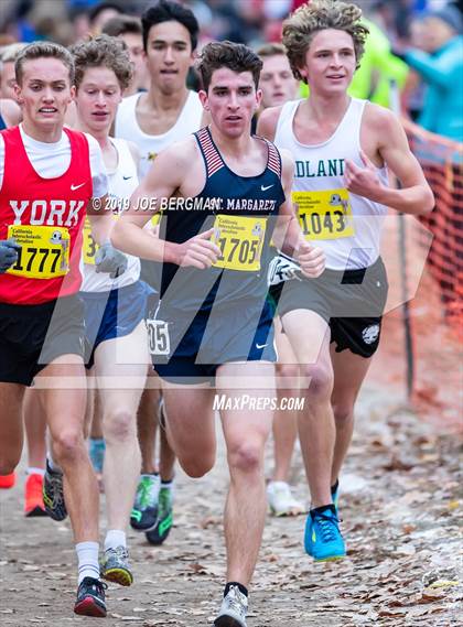Thumbnail 2 in CIF State Cross Country Championships (Boys D5 Race) photogallery.