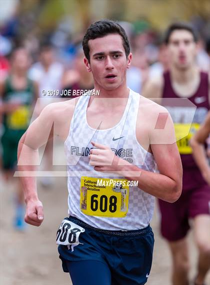 Thumbnail 2 in CIF State Cross Country Championships (Boys D5 Race) photogallery.