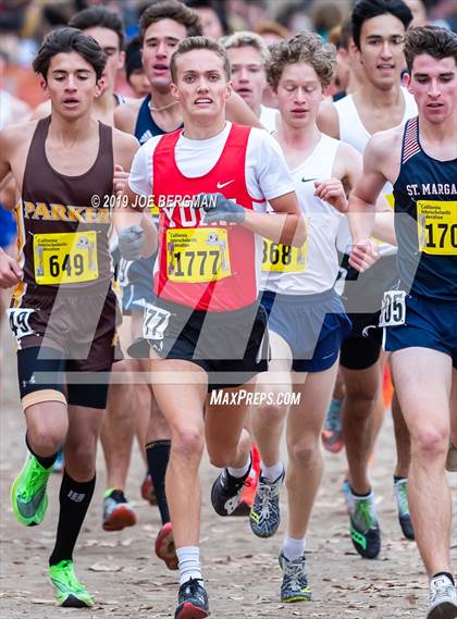 Thumbnail 2 in CIF State Cross Country Championships (Boys D5 Race) photogallery.