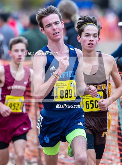 Thumbnail 3 in CIF State Cross Country Championships (Boys D5 Race) photogallery.