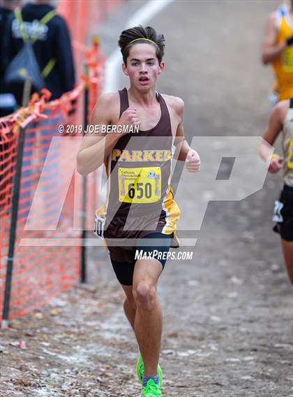 Thumbnail 2 in CIF State Cross Country Championships (Boys D5 Race) photogallery.