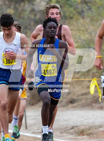 Thumbnail 2 in CIF State Cross Country Championships (Boys D5 Race) photogallery.