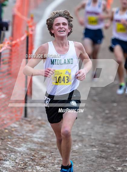 Thumbnail 1 in CIF State Cross Country Championships (Boys D5 Race) photogallery.