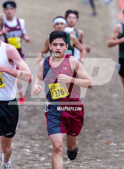 Thumbnail 1 in CIF State Cross Country Championships (Boys D5 Race) photogallery.