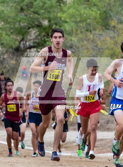 Thumbnail 1 in CIF State Cross Country Championships (Boys D5 Race) photogallery.