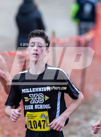 Thumbnail 1 in CIF State Cross Country Championships (Boys D5 Race) photogallery.