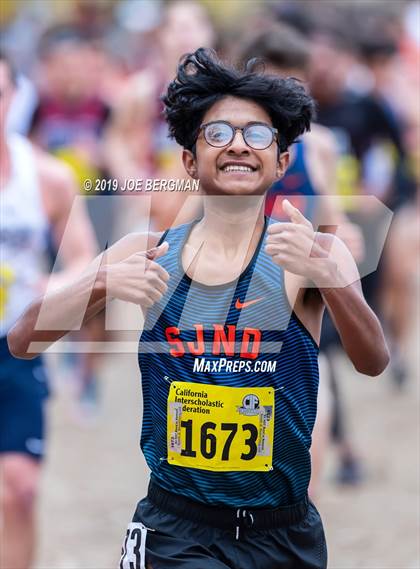 Thumbnail 1 in CIF State Cross Country Championships (Boys D5 Race) photogallery.