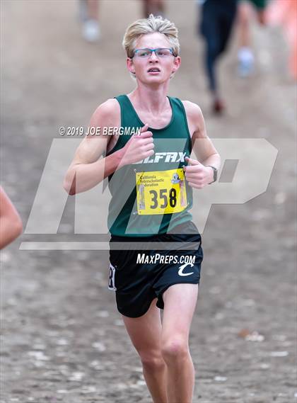 Thumbnail 2 in CIF State Cross Country Championships (Boys D5 Race) photogallery.