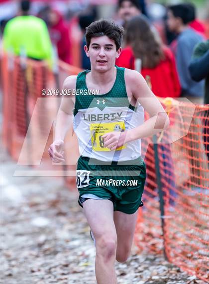 Thumbnail 2 in CIF State Cross Country Championships (Boys D5 Race) photogallery.