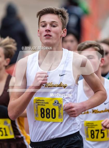 Thumbnail 3 in CIF State Cross Country Championships (Boys D5 Race) photogallery.