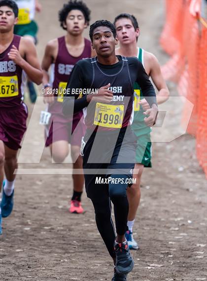 Thumbnail 1 in CIF State Cross Country Championships (Boys D5 Race) photogallery.