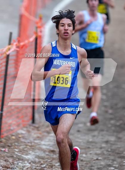 Thumbnail 1 in CIF State Cross Country Championships (Boys D5 Race) photogallery.