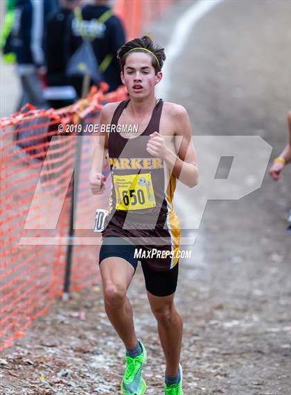 Thumbnail 1 in CIF State Cross Country Championships (Boys D5 Race) photogallery.
