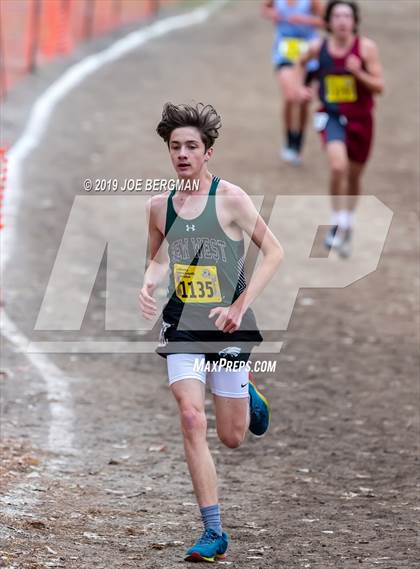 Thumbnail 2 in CIF State Cross Country Championships (Boys D5 Race) photogallery.