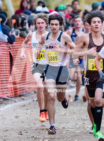 Thumbnail 3 in CIF State Cross Country Championships (Boys D5 Race) photogallery.