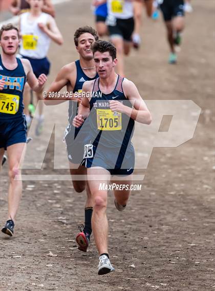 Thumbnail 1 in CIF State Cross Country Championships (Boys D5 Race) photogallery.