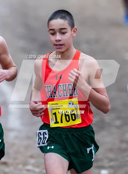 Thumbnail 1 in CIF State Cross Country Championships (Boys D5 Race) photogallery.