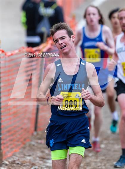 Thumbnail 2 in CIF State Cross Country Championships (Boys D5 Race) photogallery.