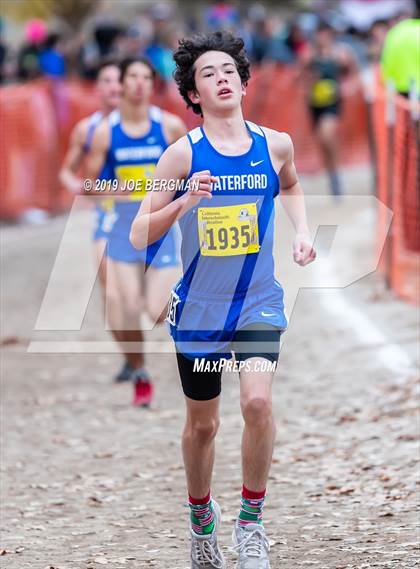 Thumbnail 1 in CIF State Cross Country Championships (Boys D5 Race) photogallery.