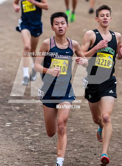 Thumbnail 1 in CIF State Cross Country Championships (Boys D5 Race) photogallery.
