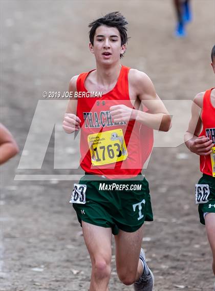 Thumbnail 1 in CIF State Cross Country Championships (Boys D5 Race) photogallery.