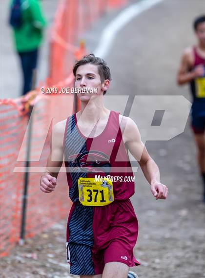 Thumbnail 1 in CIF State Cross Country Championships (Boys D5 Race) photogallery.