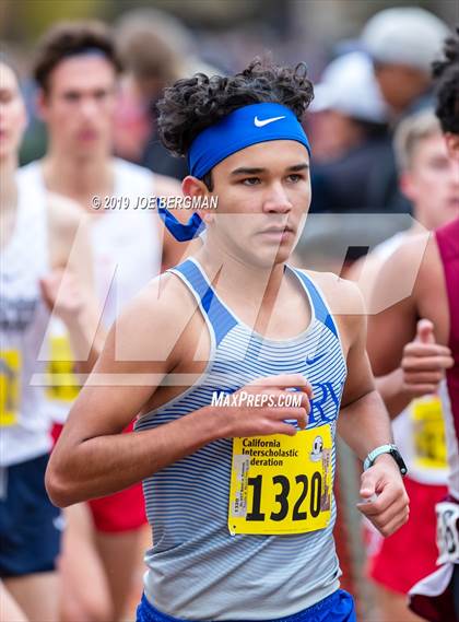 Thumbnail 2 in CIF State Cross Country Championships (Boys D5 Race) photogallery.