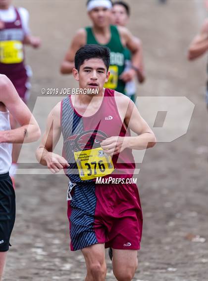 Thumbnail 2 in CIF State Cross Country Championships (Boys D5 Race) photogallery.