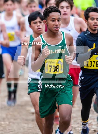 Thumbnail 3 in CIF State Cross Country Championships (Boys D5 Race) photogallery.