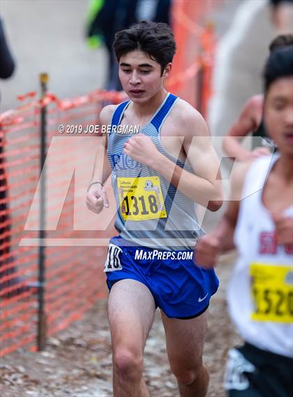 Thumbnail 2 in CIF State Cross Country Championships (Boys D5 Race) photogallery.