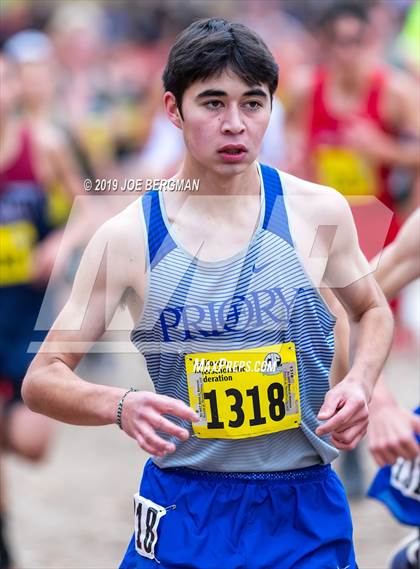 Thumbnail 1 in CIF State Cross Country Championships (Boys D5 Race) photogallery.